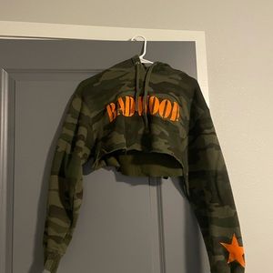 Badwood Cropped Hoodie